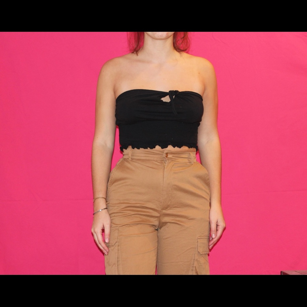 Black tie crop top!